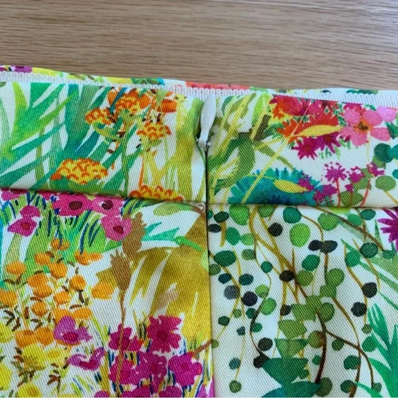J. Crew Liberty Art Fabrics Multicolor Floral Print Mini Skirt Colorful Spring 0 - Picture 3 of 8